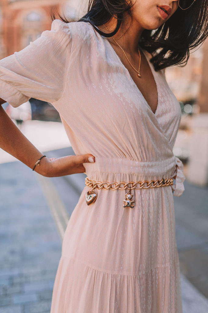 Fashion blogger Shloka Narang of The Silk Sneaker shares three ways to style a wrap dress this summer featuring Ba&Sh, Chanel and Dior