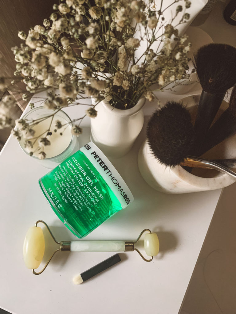 Luxury beauty blogger Shloka Narang of The Silk Sneaker shares her three favourite hydrating face masks for acne prone skin featuring Avene, Peter Thomas Roth and Vestige Verdant