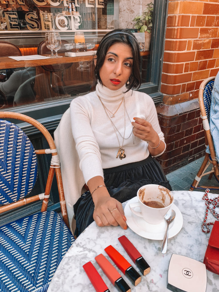 Luxury fashion blogger Shloka Narang of The Silk Sneaker shares her new youtube channel with Chanel beauty