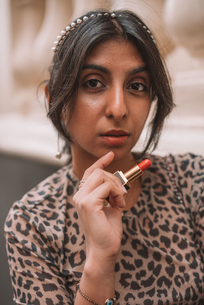 Luxury fashion blogger Shloka Narang of The Silk Sneaker shares how to make a leopard print top more stylish with three special outfit tricks she learnt from fashion week