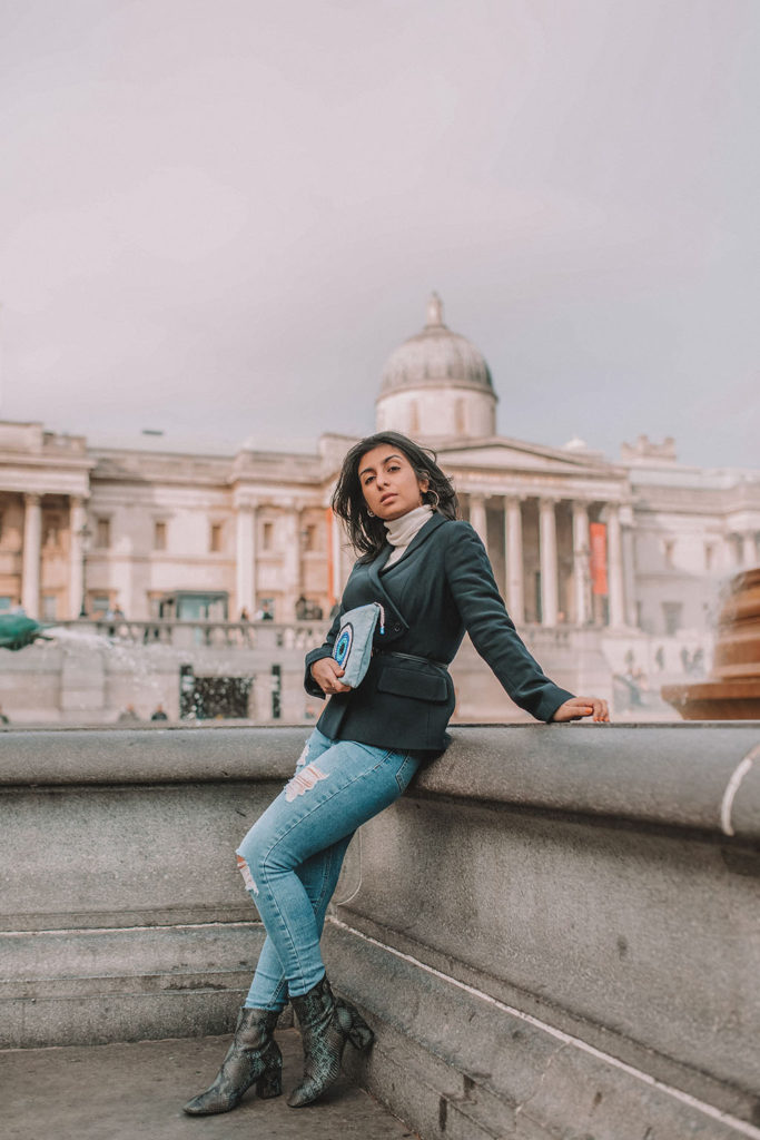 Petite fashion blogger Shloka Narang of The Silk Sneaker shares her petite girl styling tips for how to layer this winter featuring Dior and Topshop