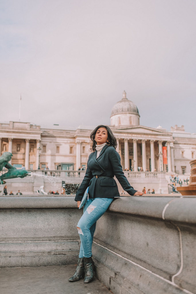 Petite fashion blogger Shloka Narang of The Silk Sneaker shares her petite girl styling tips for how to layer this winter featuring Dior and Topshop
