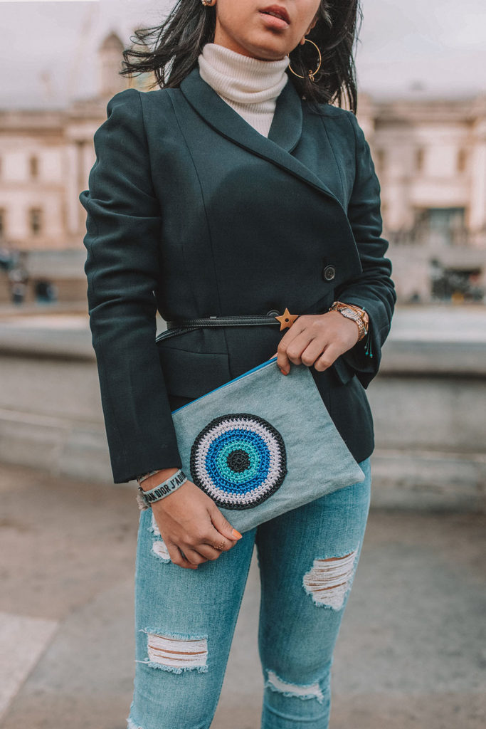 Petite fashion blogger Shloka Narang of The Silk Sneaker shares her petite girl styling tips for how to layer this winter featuring Dior and Topshop