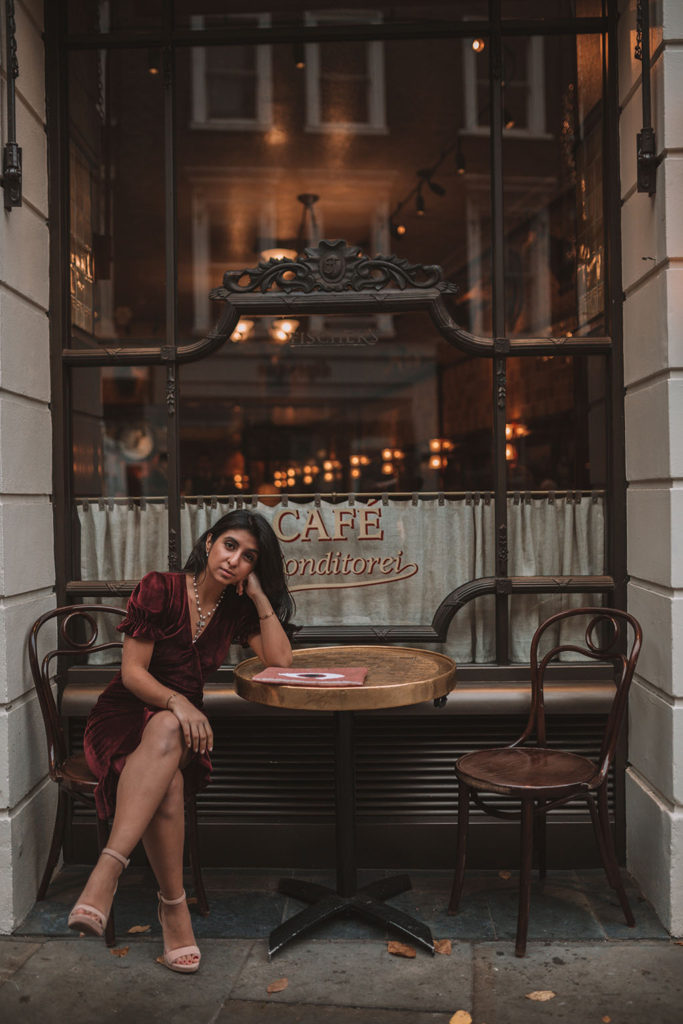 Luxury fashion blogger Shloka Narang of The Silk Sneaker shares her favourite party dresses for the holiday season featuring velvet dresses, sequins dresses and little black dresses