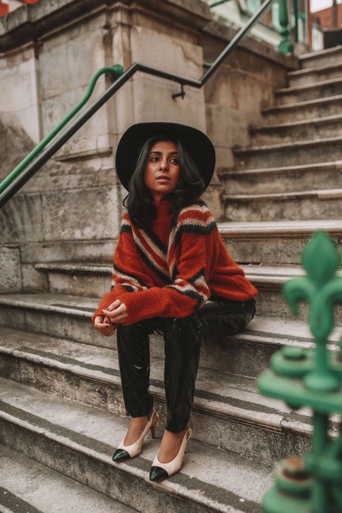 Luxury fashion blogger Shloka Narang of The Silk Sneaker shares her journey to finding personal style with a casual winter outfit featuring & Other stories and Chanel
