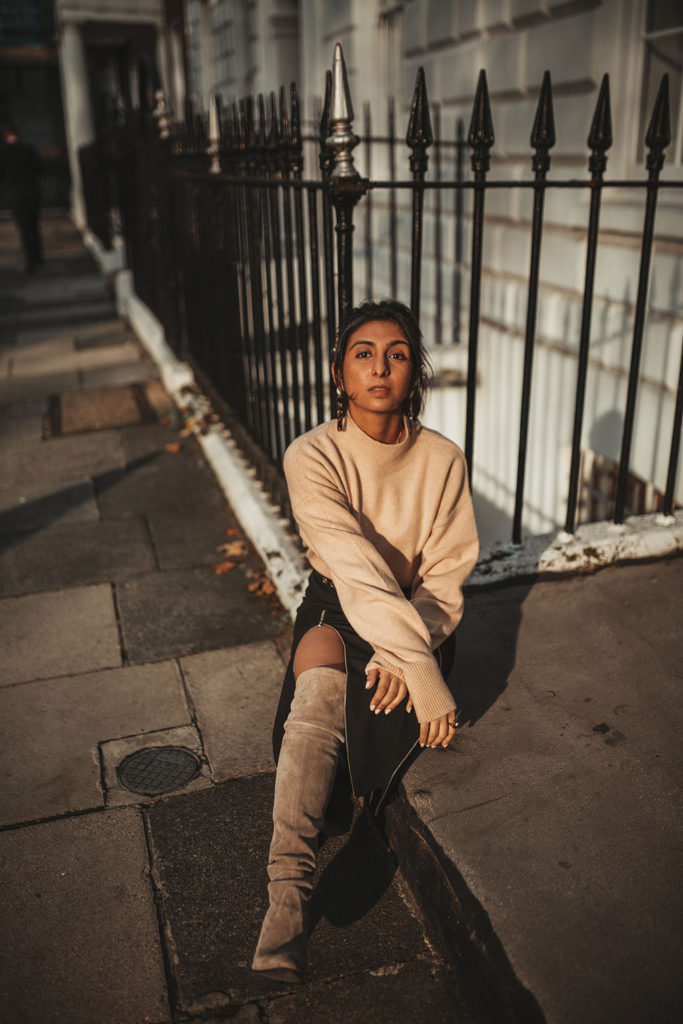 Luxury fashion blogger Shloka Narang of The Silk Sneaker shares her tips on how to look taller if you are petite featuring & Other Stories and Dior