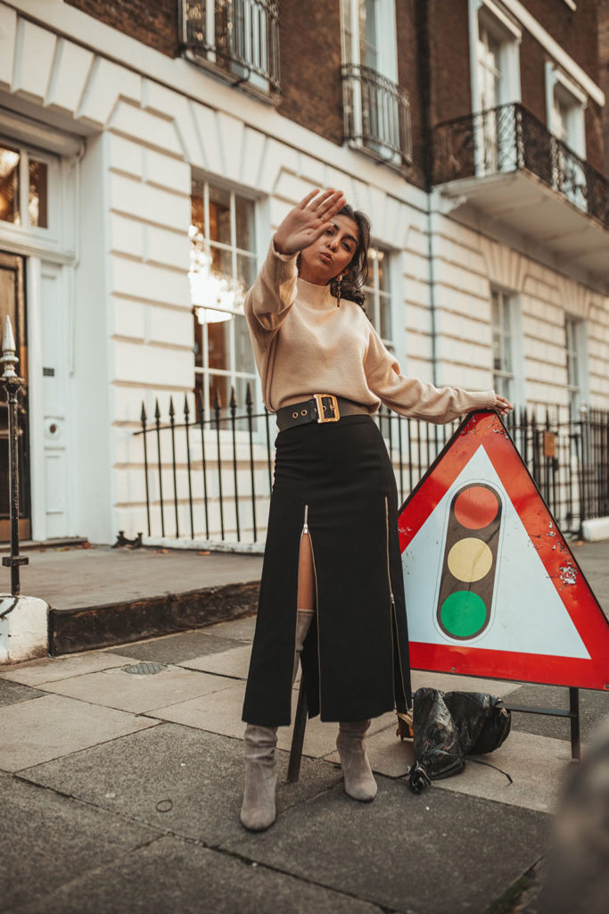 Luxury fashion blogger Shloka Narang of The Silk Sneaker shares her tips on how to look taller if you are petite featuring & Other Stories and Dior
