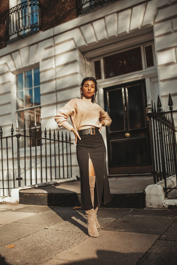 Luxury fashion blogger Shloka Narang of The Silk Sneaker shares her tips on how to look taller if you are petite featuring & Other Stories and Dior