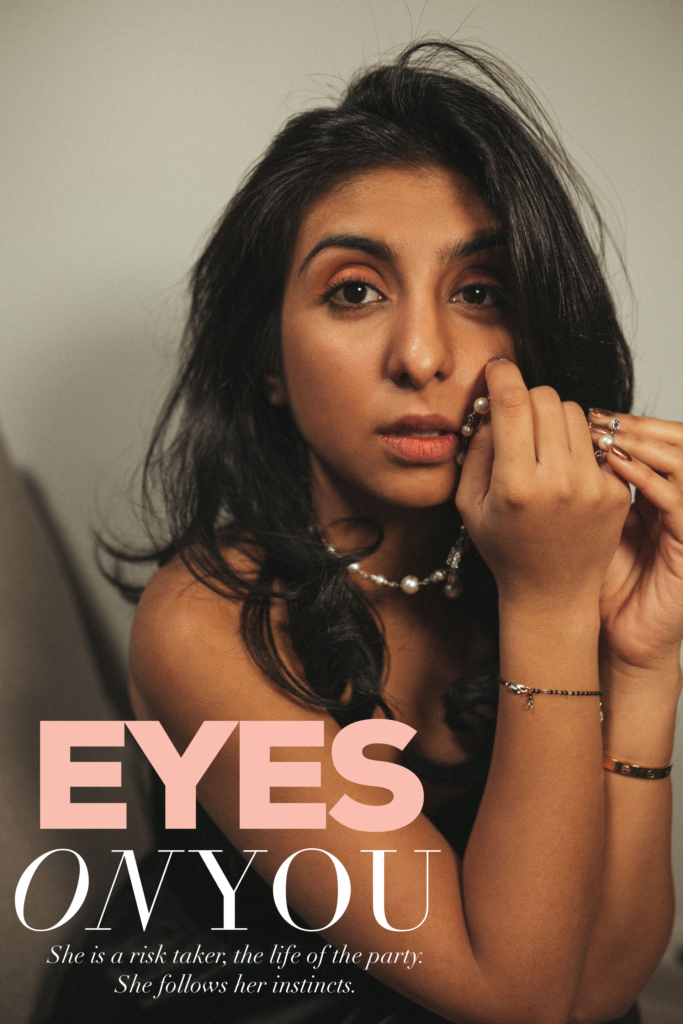 Luxury fashion and beauty blogger Shloka Narang of The Silk Sneaker shares three unique holiday party looks inspired by Chanel holiday makeup using Chanel Christmas makeup collection