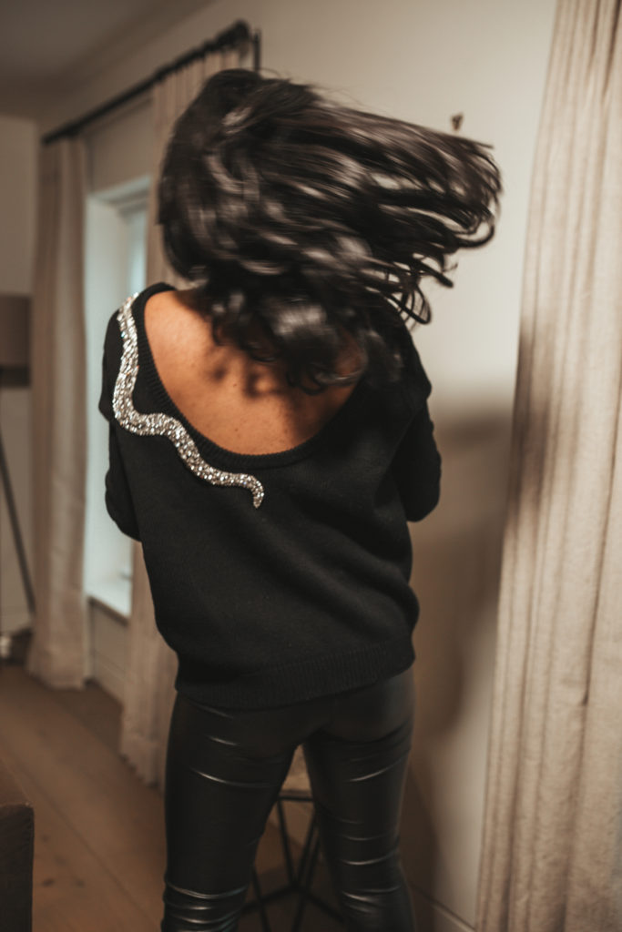 Luxury fashion blogger Shloka Narang of The Silk Sneaker shares her easy outfit formula for a quick casual party outfit featuring Ba&sh and Topshop
