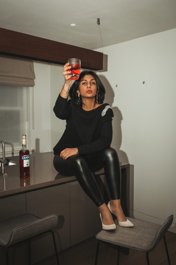 Luxury fashion blogger Shloka Narang of The Silk Sneaker shares her easy outfit formula for a quick casual party outfit featuring Ba&sh and Topshop