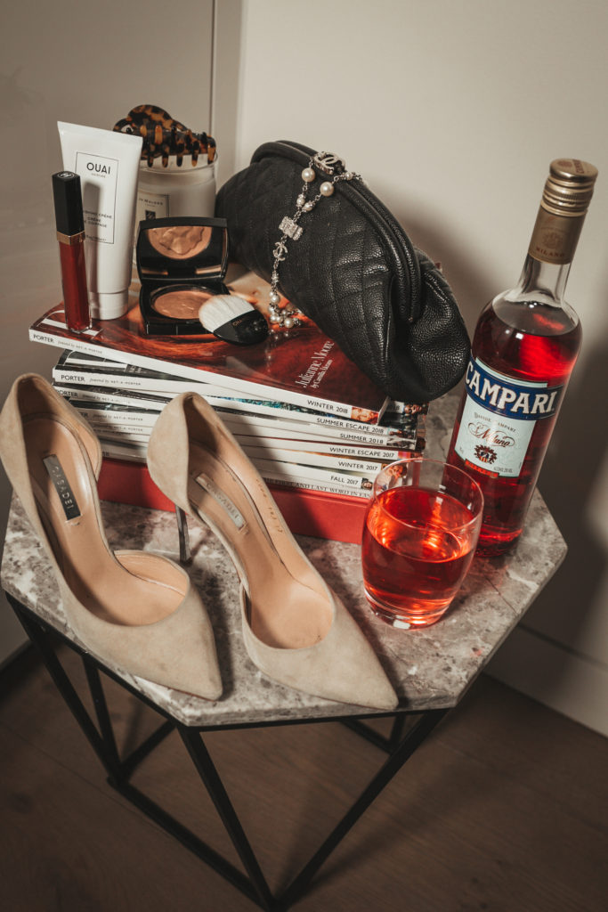 Luxury fashion blogger Shloka Narang of The Silk Sneaker shares her easy outfit formula for a quick casual party outfit featuring Ba&sh and Topshop