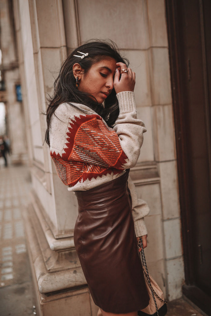 Luxury fashion blogger Shloka Narang of The Silk Sneaker shares her tips for creating a cute winter outfit while staying warm featuring & Other Stories and Chanel