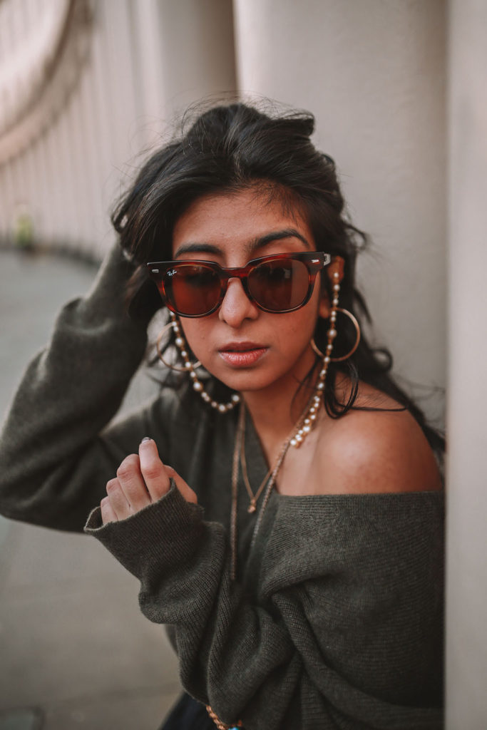 Luxury fashion blogger Shloka Narang of The Silk Sneaker shares what to wear in January in winter for fresh outfit ideas featuring & Other Stories and Helmut Lang