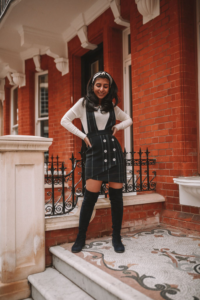 Luxury fashion blogger Shloka Narang shares how to wear a headband as well as a selection of the best headbands available featuring Maje and Stuart Weitzman