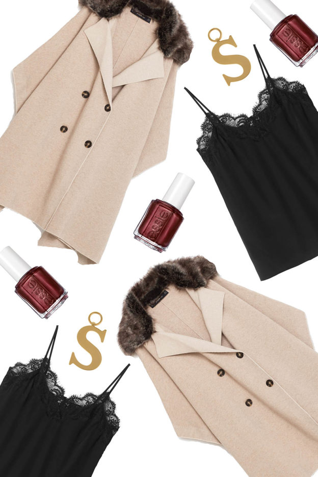 Fashion blogger Shloka Narang of The Silk Sneaker shows the layering pieces you need this winter including Hush silk cami and Free People sweater