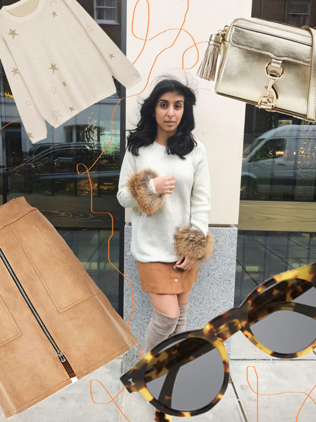 Fashion blogger Shloka Narang of The Silk Sneaker recreates a favourite Instagram outfit