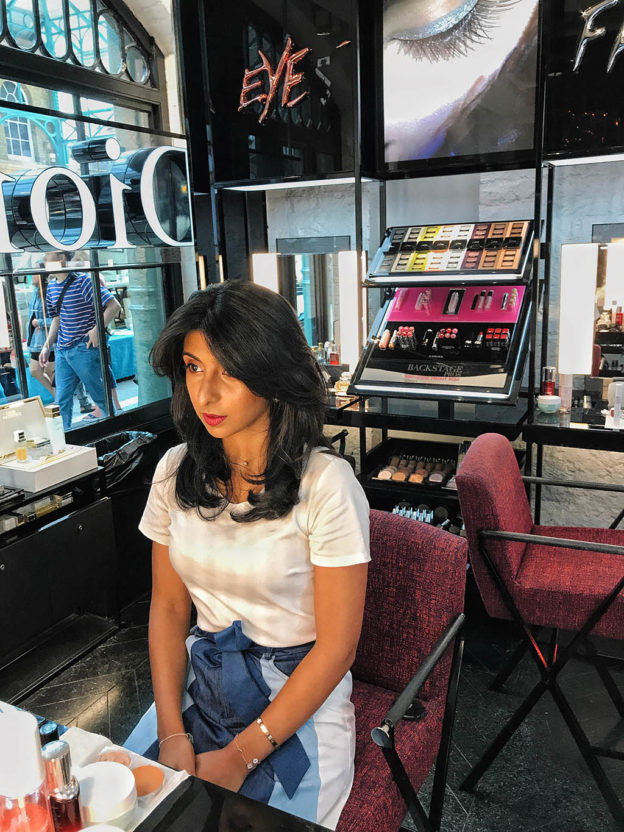 Fashion blogger Shloka Narang shares her favourite beauty tips on The Silk Sneaker from the Covent Garden Beautython