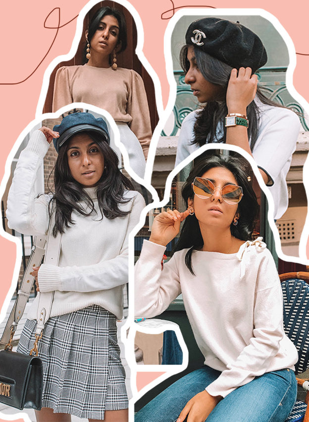 Fashion blogger Shloka Narang of The Silk Sneaker shares her favourite sweaters for fall in this shopping guide