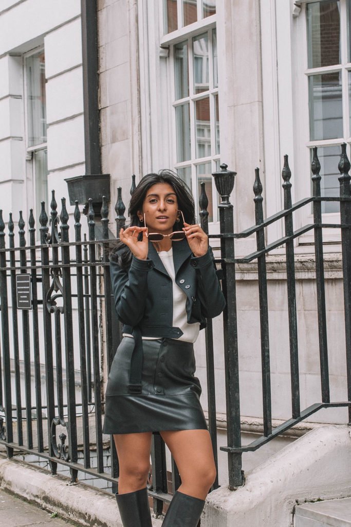 Why You Need A Leather Skirt To Look Perfect This Winter - The Silk Sneaker