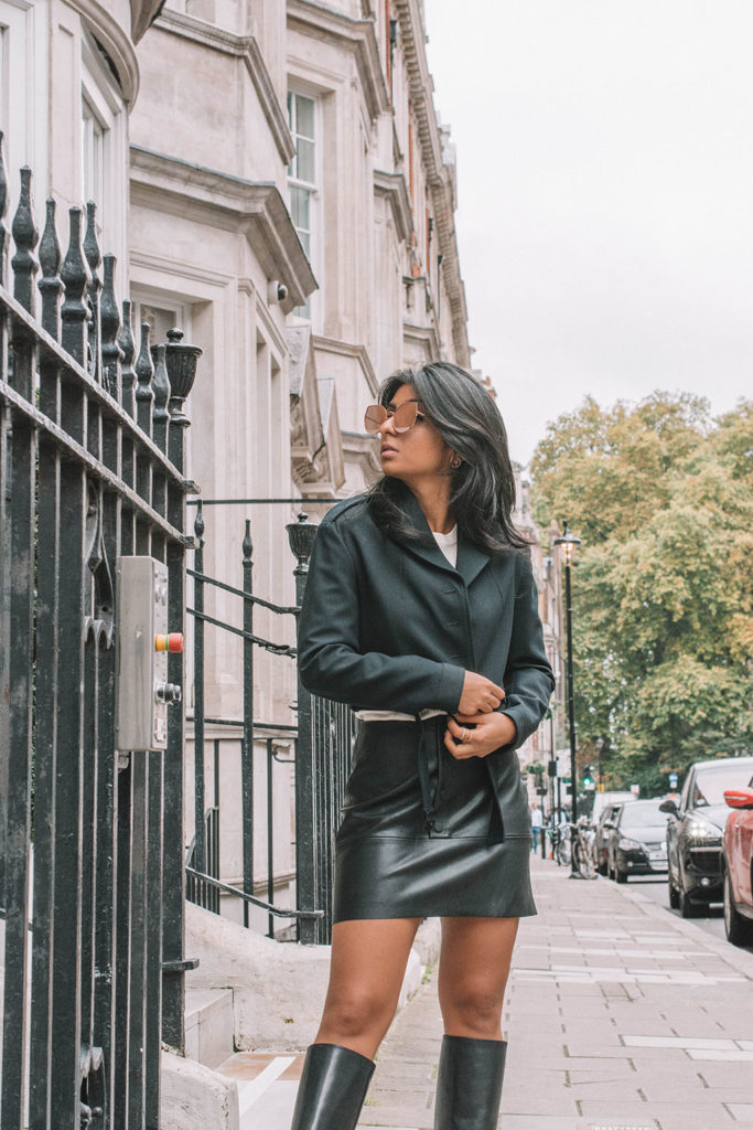 Why You Need A Leather Skirt To Look Perfect This Winter - The Silk Sneaker