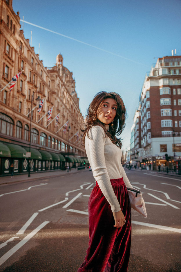 Fashion blogger Shloka Narang of The Silk Sneaker shares her casual valentines day outfit featuring Muska Greece and Dior