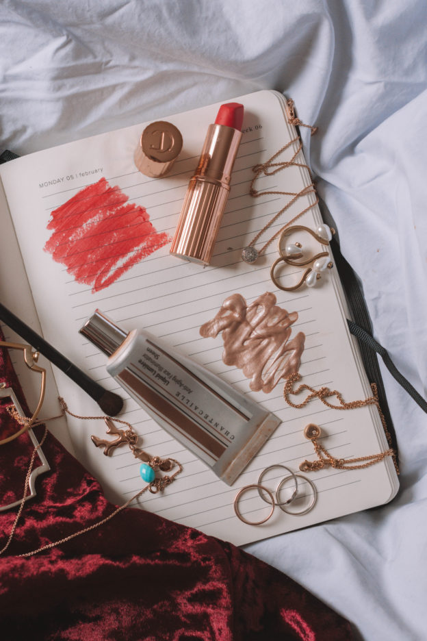 Fashion blogger Shloka Narang of The Silk Sneaker shares her winter makeup hacks with some lipstick tips and tricks featuring Chanel Beauty, Dior Makeup and Charlotte Tilbury and Nars