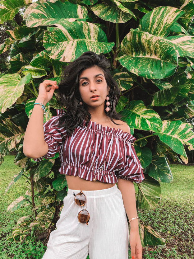 Fashion blogger Shloka Narang of The Silk Sneaker shares cute summer outfits for 2018 from her latest trip to Jamaica featuring Topshop, Next and Sandro