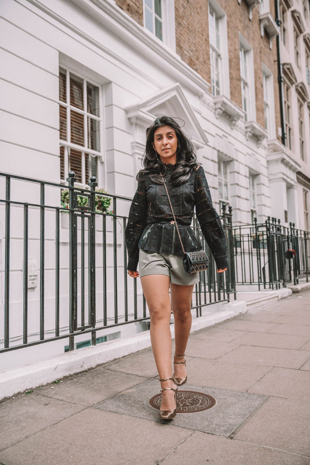 Fashion blogger Shloka Narang of The Silk Sneaker shares how to create the perfect summer outfit for the city while mixing luxe fashion pieces from Sea NYC and high street finds from Miss Selfridge along with Dior and Jimmy Choo accessories