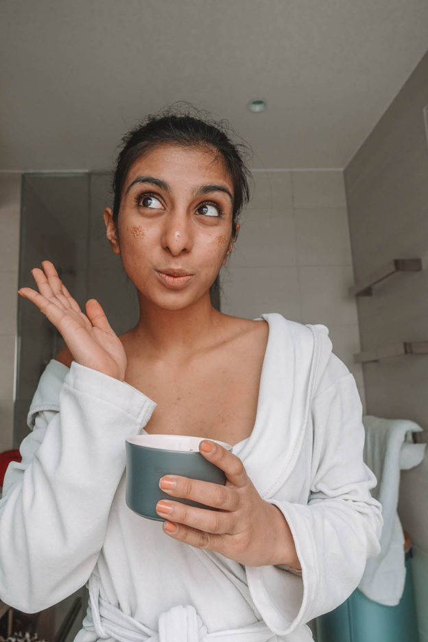 Fashion and Beauty blogger Shloka Narang of The Silk Sneaker shares a homemade acne treatment to get rid of pimples overnight