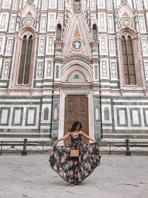 luxury fashion and travel blogger Shloka Narang of The Silk Sneaker shares what to do and where to eat in florence, Italy