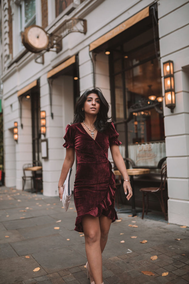 best velvet dresses 2018