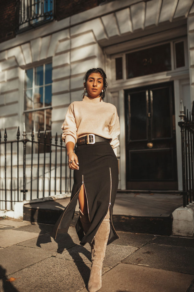 Luxury fashion blogger Shloka Narang of The Silk Sneaker shares her tips on how to look taller if you are petite featuring & Other Stories and Dior