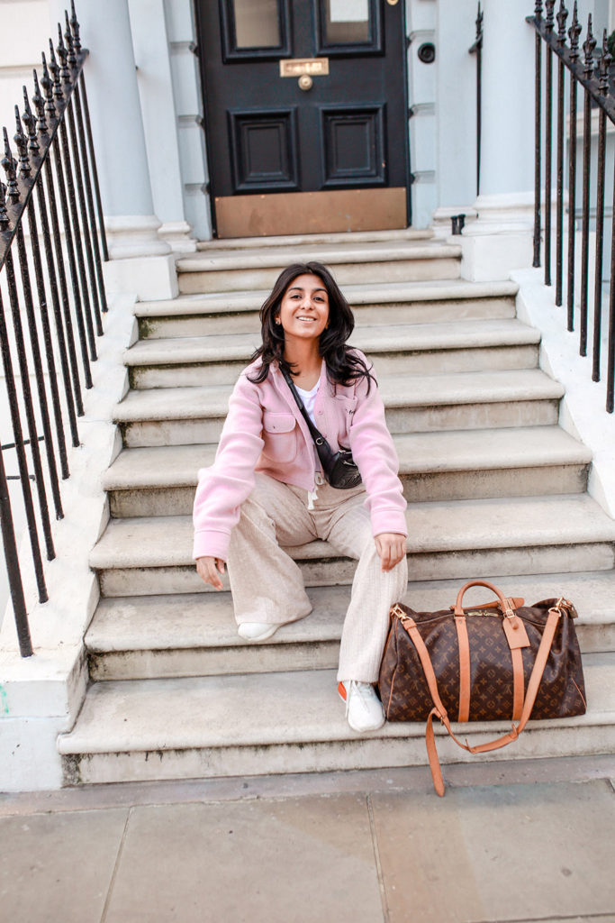 Luxury fashion blogger Shloka Narang of The Silk Sneaker shares her tips to always being a stylish traveler and nailing the perfect airport outfit!