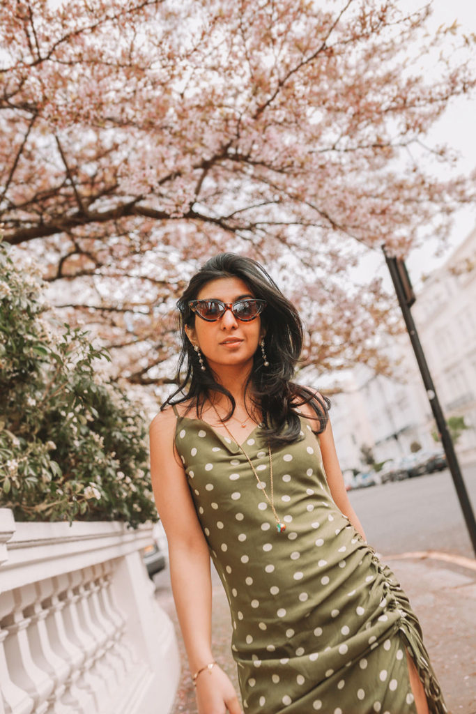 Luxury fashion blogger Shloka Narang of The Silk Sneaker shares her tips on how to always create an elegant outfit featuring the Chriselle Lim Collection, Dior and Prada