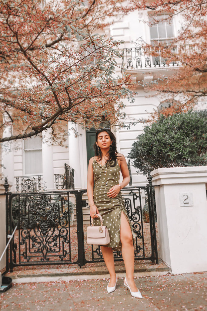 Luxury fashion blogger Shloka Narang of The Silk Sneaker shares her tips on how to always create an elegant outfit featuring the Chriselle Lim Collection, Dior and Prada
