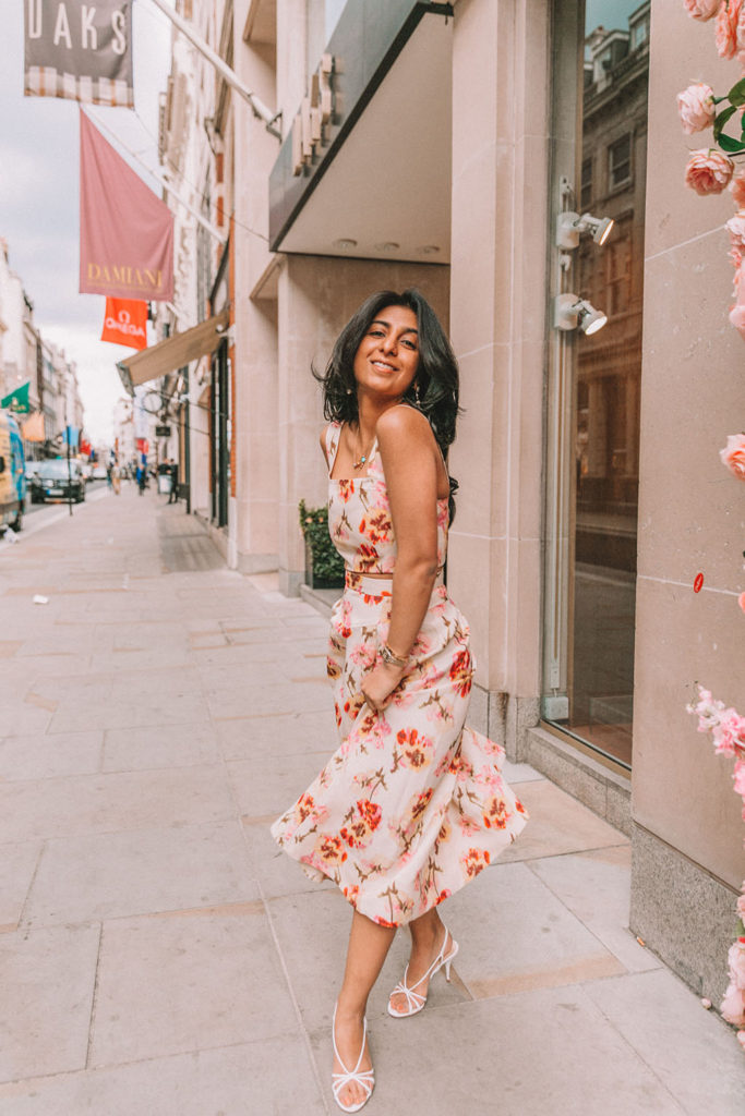 Luxury fashion blogger Shloka Narang of The Silk Sneaker shares her favourite two piece matching sets for the perfect summer wedding guest outfit and more featuring & Other Stories, Free People and Hemant & Nandita