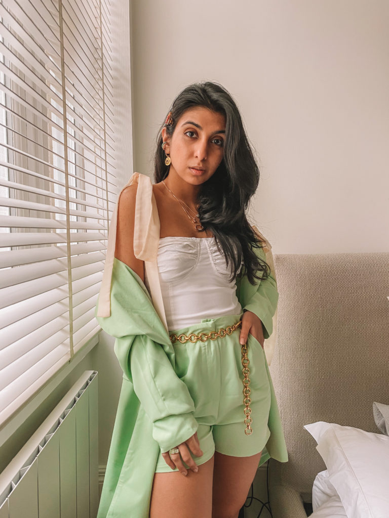 Luxury fashion blogger Shloka Narang of The Silk Sneaker shares the colours to add to your wardrobe for summer 2020 to create beautiful summer street style outfits