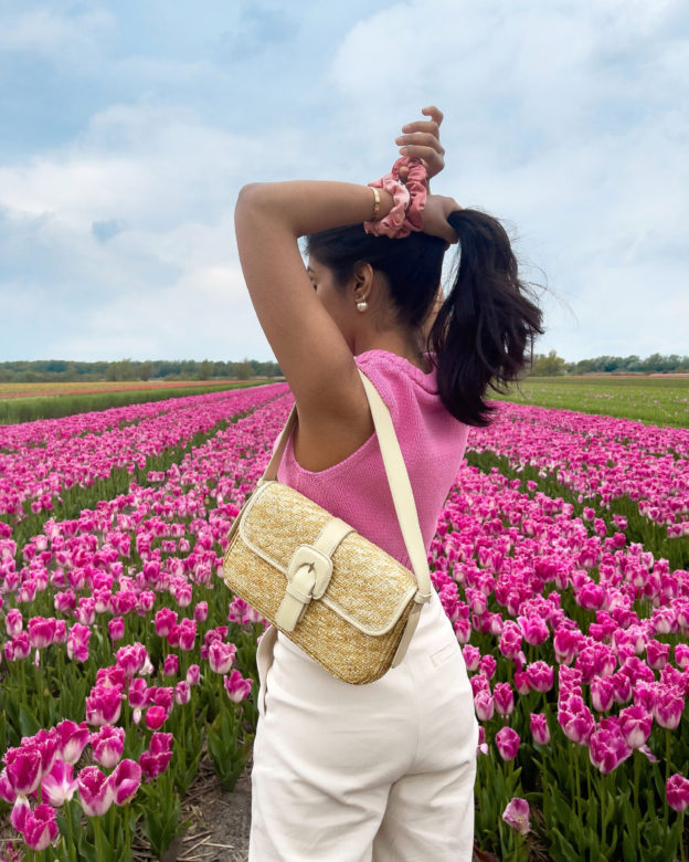 Luxury Fashion Blogger Shloka of The Silk Sneaker shares her favourite pink fashion picks for 2021 from the high street and her favourite designers like & Other Stories, Prada and Arket