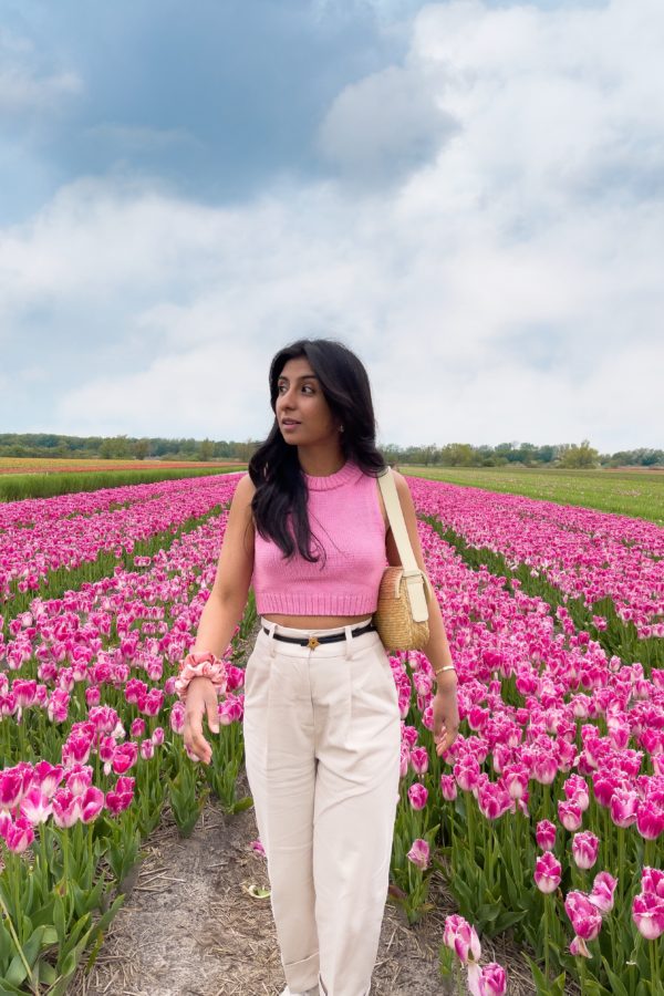 Luxury Fashion Blogger Shloka of The Silk Sneaker shares her favourite pink fashion picks for 2021 from the high street and her favourite designers like & Other Stories, Prada and Veja