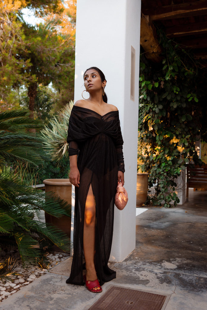 Luxury fashion blogger Shloka of The Silk Sneaker shares her holiday to Ibiza and some holiday outfit inspiration