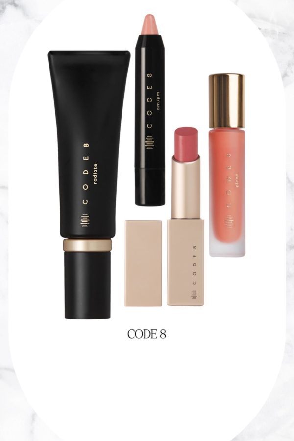 Luxury fashion blogger Shloka of The Silk Sneaker shares her favourite denim for autumn winter 2021 as well as Code 8 Beauty hero products